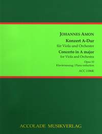 Johannes Amon: Konzert Op. 10 G-Dur