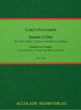 Carlo Zuccarini: Sonate G-Dur Für Flöte