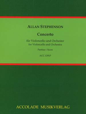 Allan Stephenson: Konzert Für Violoncello und Orchester