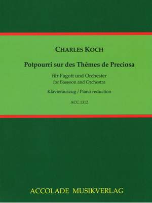 Charles Koch: Potpourri Op. 18 Über Themen Aus Preziosa