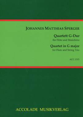 Johann Matthias Sperger: Quartett G-Dur