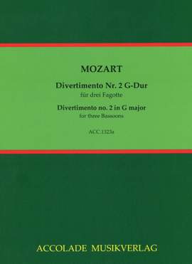 Wolfgang Amadeus Mozart: Divertimento Nr. 2 Kv Anh.229