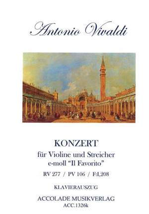Antonio Vivaldi: Konzert E-Moll Rv 277