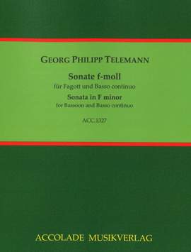 Georg Philipp Telemann: Sonate F-Moll