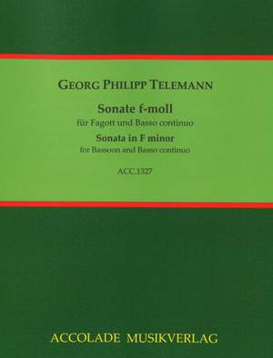Georg Philipp Telemann: Sonate F-Moll