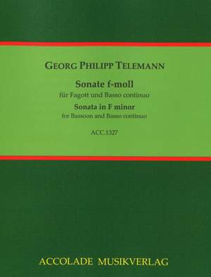 Georg Philipp Telemann: Sonate F-Moll