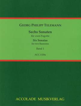Georg Philipp Telemann: 6 Sonaten Twv 40:101-106 Heft 1