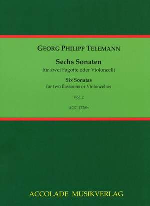 Georg Philipp Telemann: 6 Sonaten Twv 40:101-106 Heft 2
