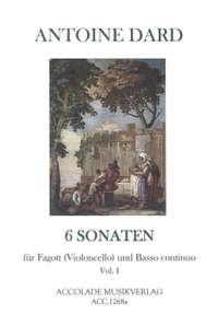 Antoine Dard: 6 Sonaten Bd. 1