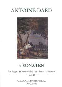 Antoine Dard: 6 Sonaten Bd. 2
