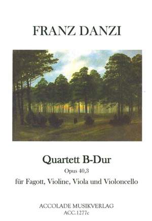 Franz Danzi: Quartett Op. 40-3 B-Dur