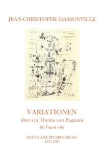 Jean-Christophe Dassonville: Variationen Über Ein Thema Von Paganini