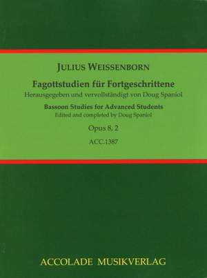 Julius Weissenborn: Studien Für Fortgeschrittene Op. 8-2 - Urtext