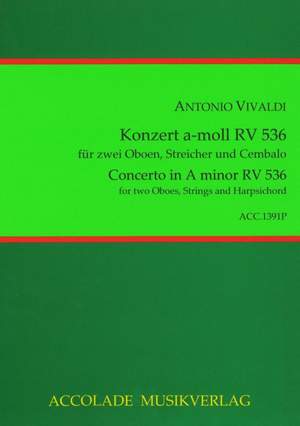 Antonio Vivaldi: Konzert Rv 536 A-Moll