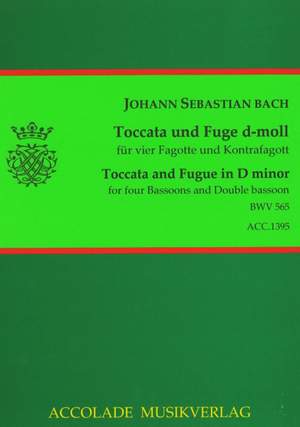 Johann Sebastian Bach: Toccata und Fuge D-Moll Bwv Bwv 565