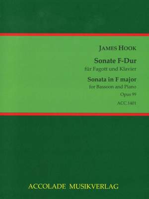 James Hook: Sonate F-Dur Op. 99