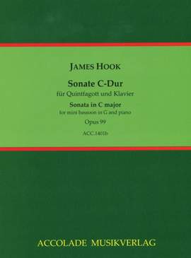James Hook: Sonate F-Dur Op. 99