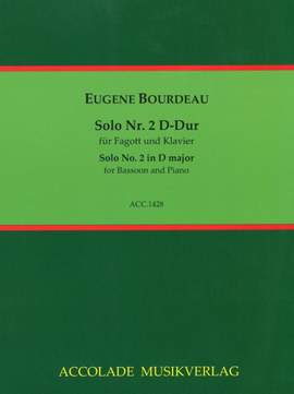 Eugene Bourdeau: Solo Nr. 2