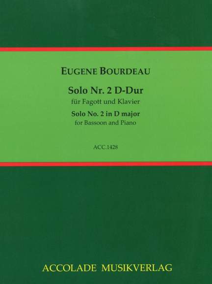 Eugene Bourdeau: Solo Nr. 2