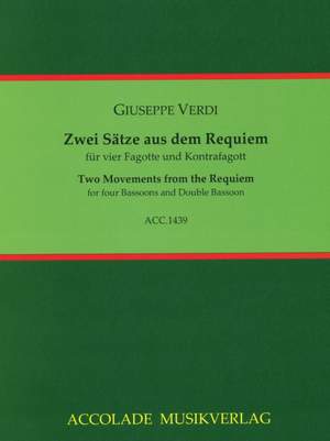 Giuseppe Verdi: 2 Sätze Aus Dem Requiem