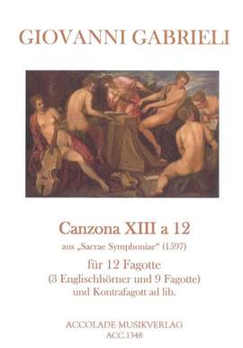 Giovanni Gabrieli: Canzona Xiii A 12