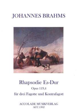 Johannes Brahms: Rhapsodie Es-Dur Op. 119, 4