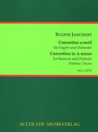 Eugène Jancourt: Concertino A-Moll Op. 118