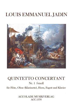 Louis Emmanuel Jadin: Quintetto Concertant Nr. 1 F-Moll