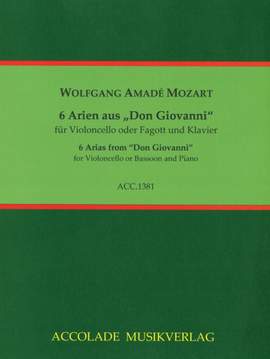 Wolfgang Amadeus Mozart: 6 Arien Aus Don Giovanni
