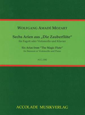 Wolfgang Amadeus Mozart: 6 Arien Aus Die Zauberflöte