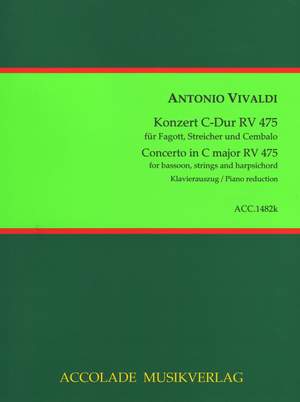 Antonio Vivaldi: Konzert C-Dur Rv 475