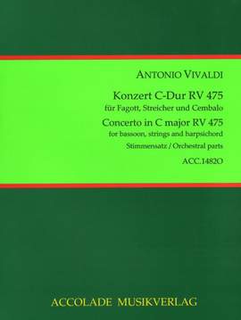 Antonio Vivaldi: Konzert C-Dur Rv 475
