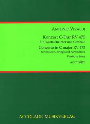 Antonio Vivaldi: Konzert C-Dur Rv 475