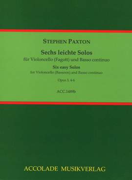 Stephen Paxton: 6 Easy Solos Band 2