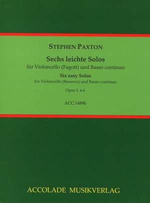 Stephen Paxton: 6 Easy Solos Band 2