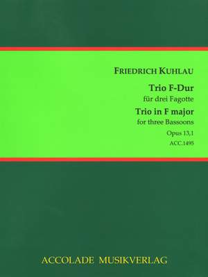 Friedrich Kuhlau: Trio Op. 13, 1 F-Dur