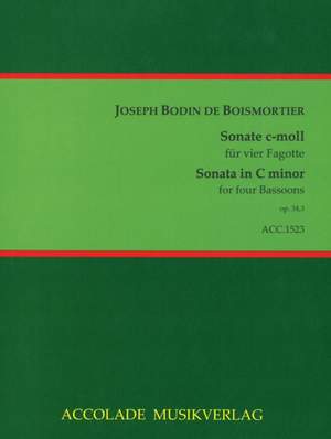 Joseph Bodin de Boismortier: Sonate Iii C-Moll Op. 34, 3