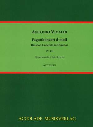 Antonio Vivaldi: Konzert Nr. 5 Rv 481 D-Moll