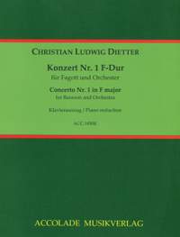 Christian Ludwig Dietter: Konzert Nr. 1 F-Dur