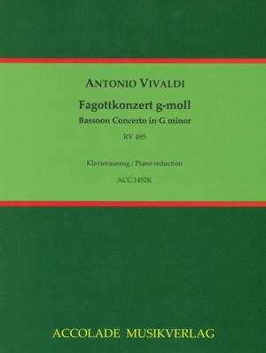 Antonio Vivaldi: Konzert Nr. 23 G-Moll Rv 495