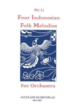 4 Indonesiche Volkslieder Für Orchester