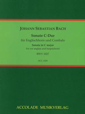 Johann Sebastian Bach: Sonate C-Dur Für Englischhorn und Cembalo