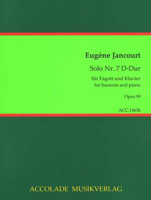 Eugène Jancourt: Solo Nr. 7
