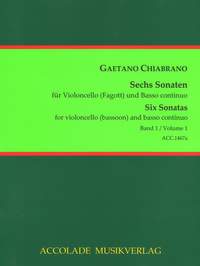 Gaetano Chiabrano: 6 Sonaten Für Fagott