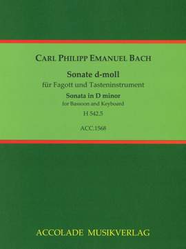 Carl Philipp Emanuel Bach: Sonate D-Moll H.542.5
