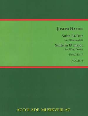 Franz Joseph Haydn: Suite Es-Dur Hob.Ii:Es 17