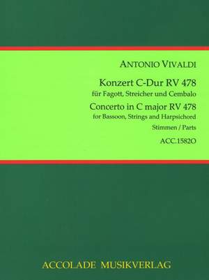 Antonio Vivaldi: Konzert Rv 478 - Fanna Viii, Nr. 3