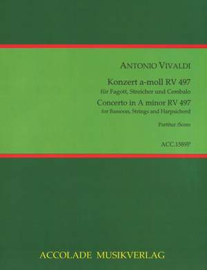 Antonio Vivaldi: Konzert Rv 497 - Fanna Viii, Nr. 7