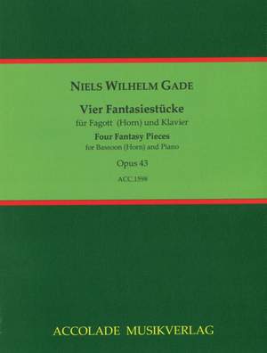 Niels Wilhelm Gade: 4 Fantasiestücke Op. 43