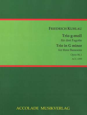 Friedrich Kuhlau: Trio Op. 86, 1 G-Moll